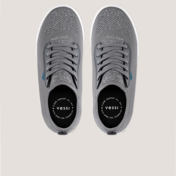 BNIB Vessi Weekend Shoes | Dark Grey | Size 5 - Picture 2 of 8